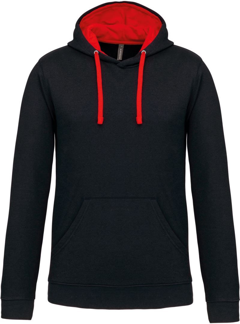 Kariban Kontrast Kapuzen Sweater Hoodie K446