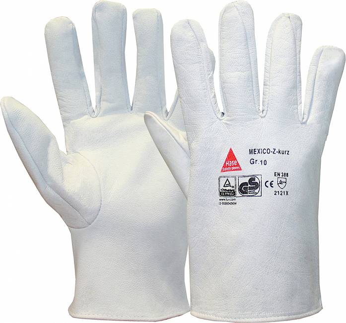 Hase 10x Lederhandschuhe MEXICO-Z Short