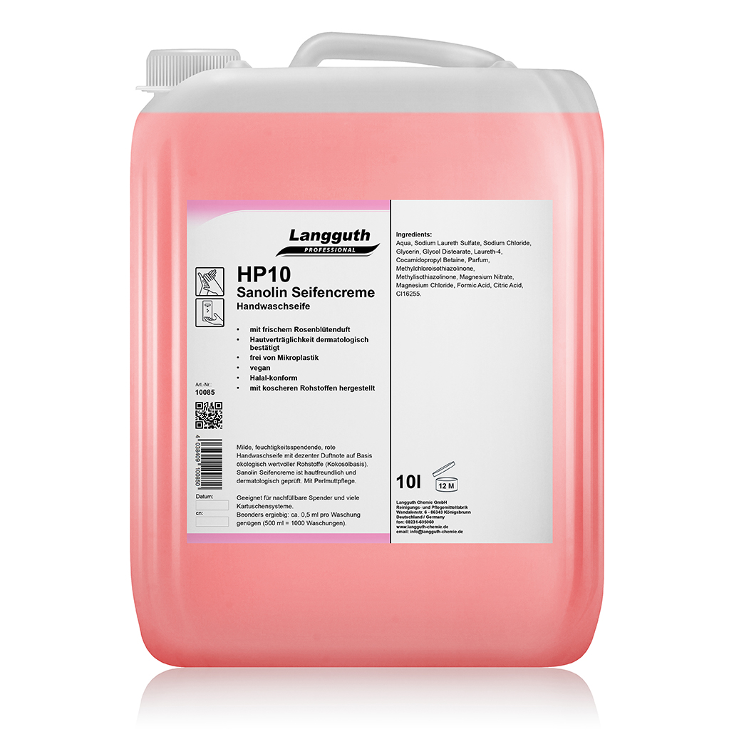 Langguth Sanolin Cremeseife HP10 10l 175522