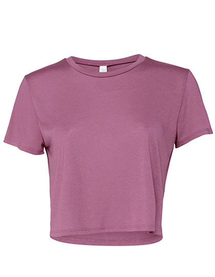 Bella Women's Flowy Cropped Tee BL8882