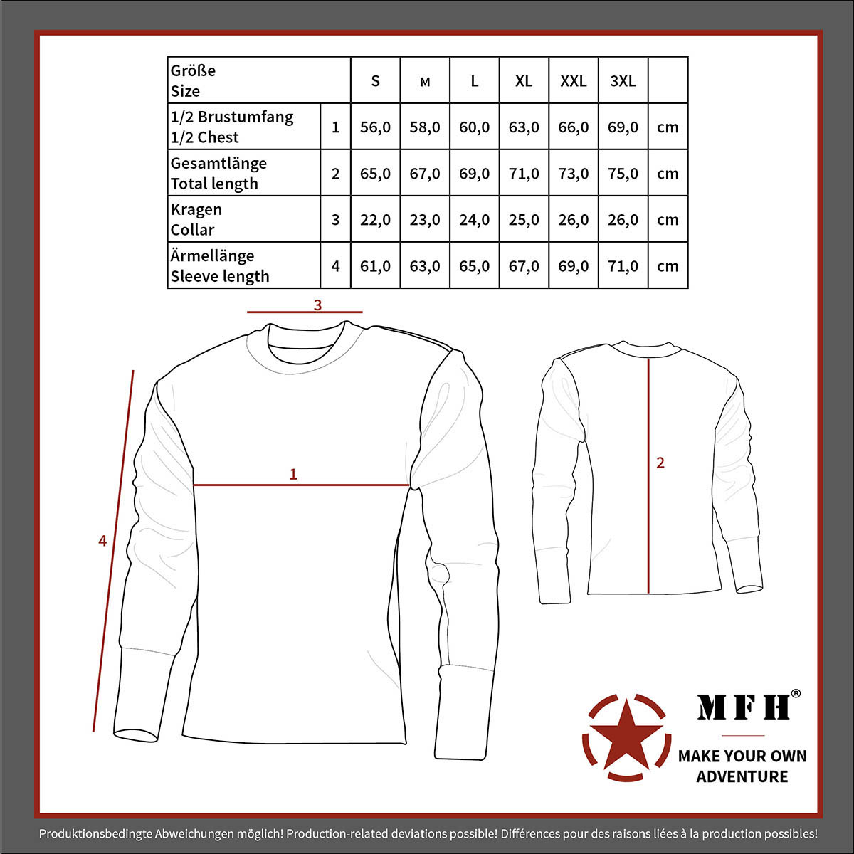 MFH Pullover, "Troyer", 05505A