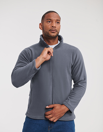 Russell Men`s Full Zip Outdoor Fleece Z8700