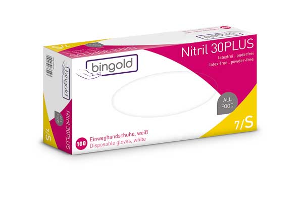 Bingold Nitril Handschuhe 30PLUS 28095