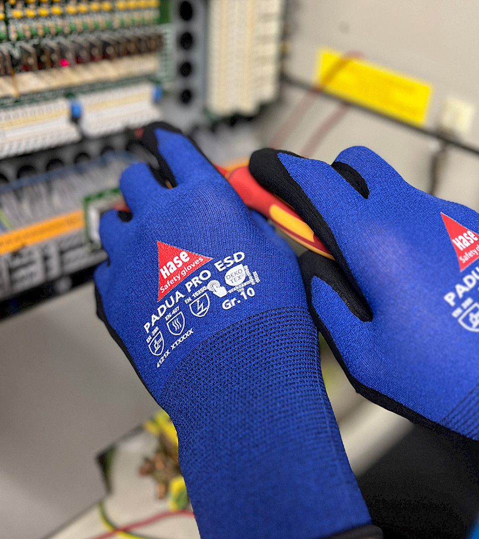 HASE Nitril Handschuhe ESD PADUA PRO