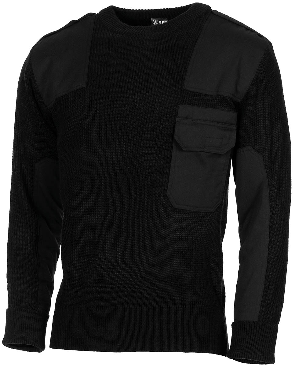 MFH BW Pullover, mit Brusttasche, 05601A
