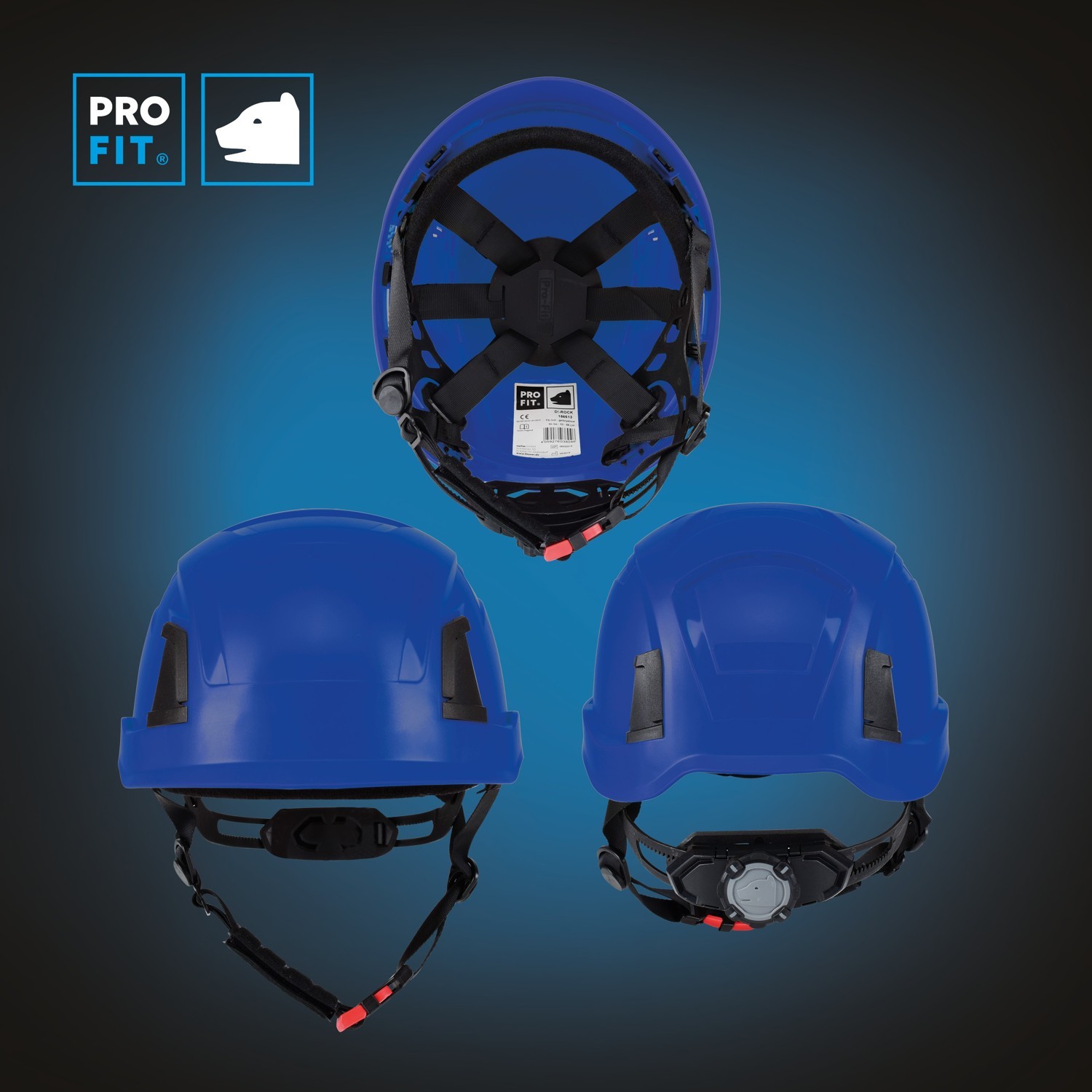 Pro-Fit® Pro Cap D!-Rock Schutzhelm