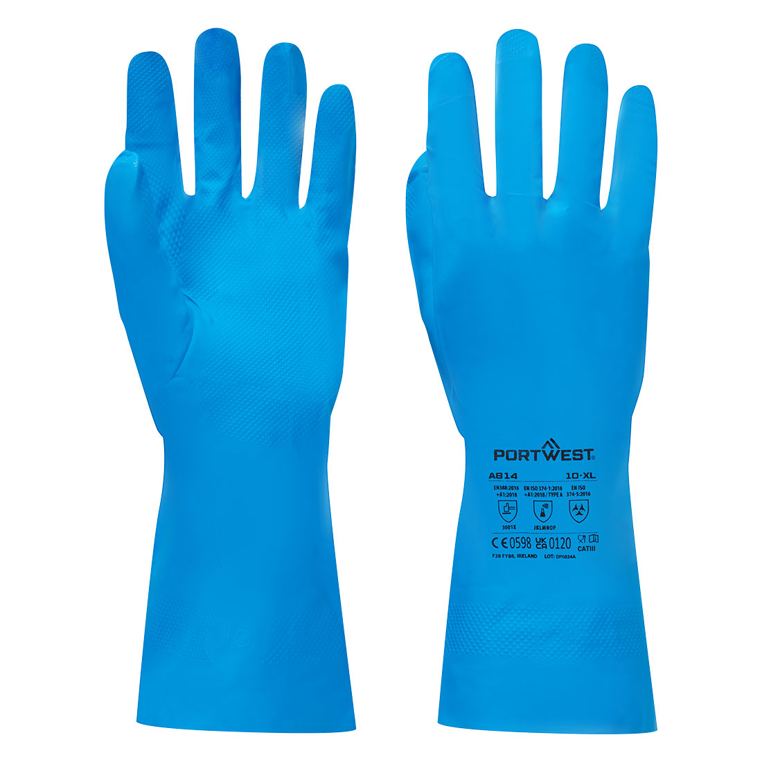 Portwest 12x Nitrilhandschuhe Lebensmittel A814